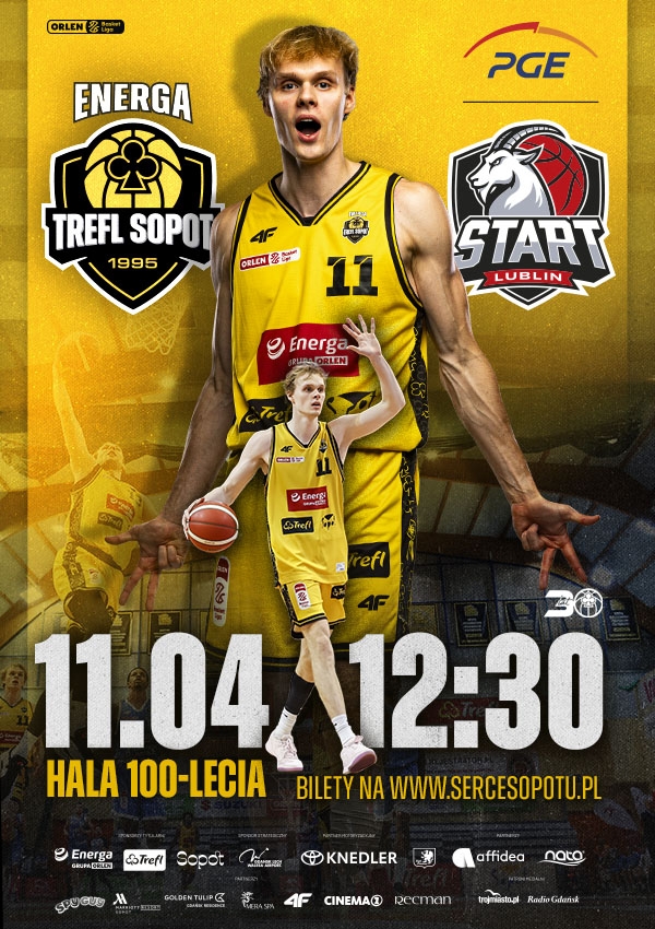 Bilety Energa Trefl Sopot vs PGE Start Lublin